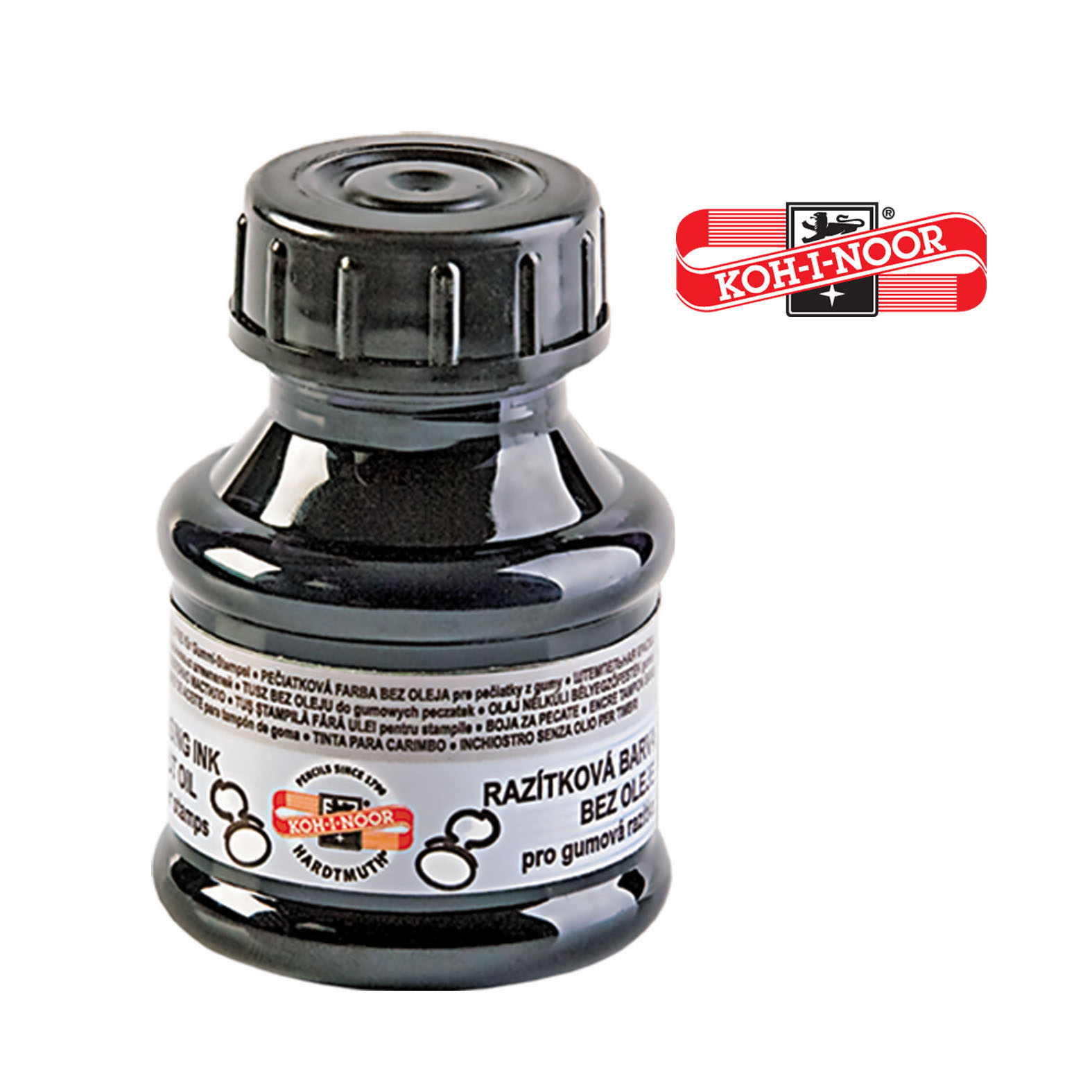 BOJA ZA PEČATE CRNA 142501 - KOH-I-NOOR | Kancelarijski materijal | NBK