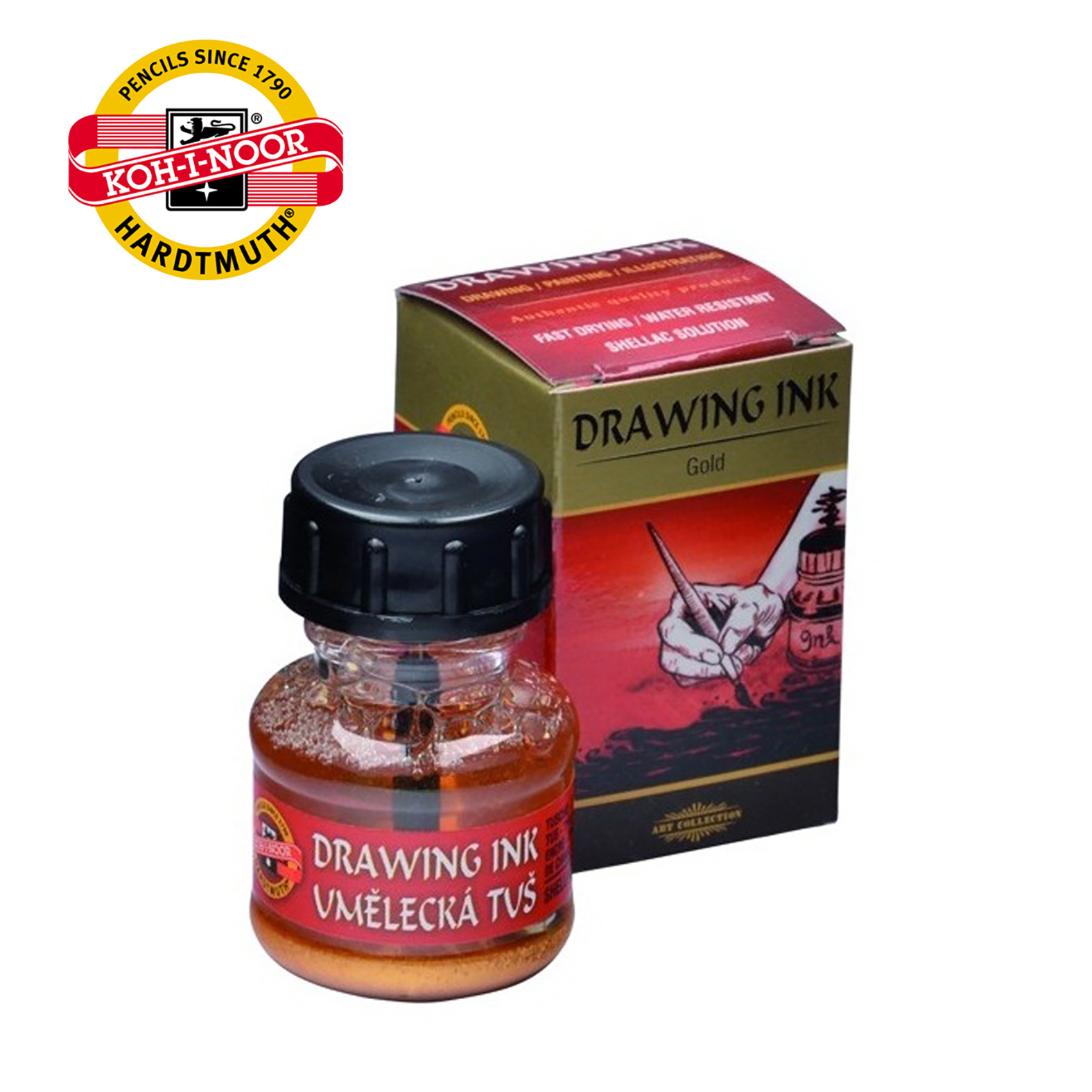 TUŠ ZLATNI UMETNIČKI 2810 141763 - KOH-I-NOOR | Slikarski pribor | NBK