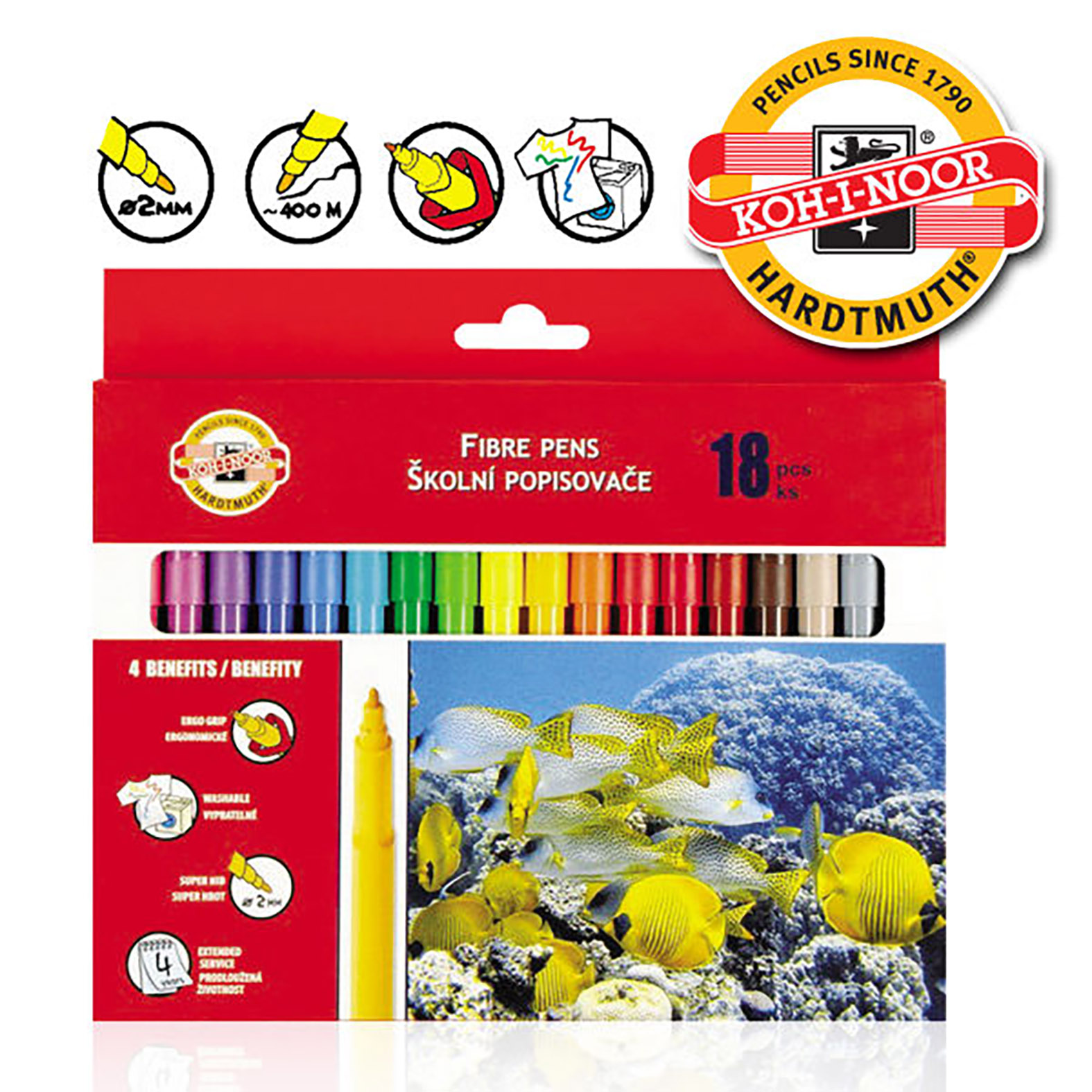 FLOMASTER 1/18 771002AH05KS - KOH-I-NOOR | Školski pribor | NBK