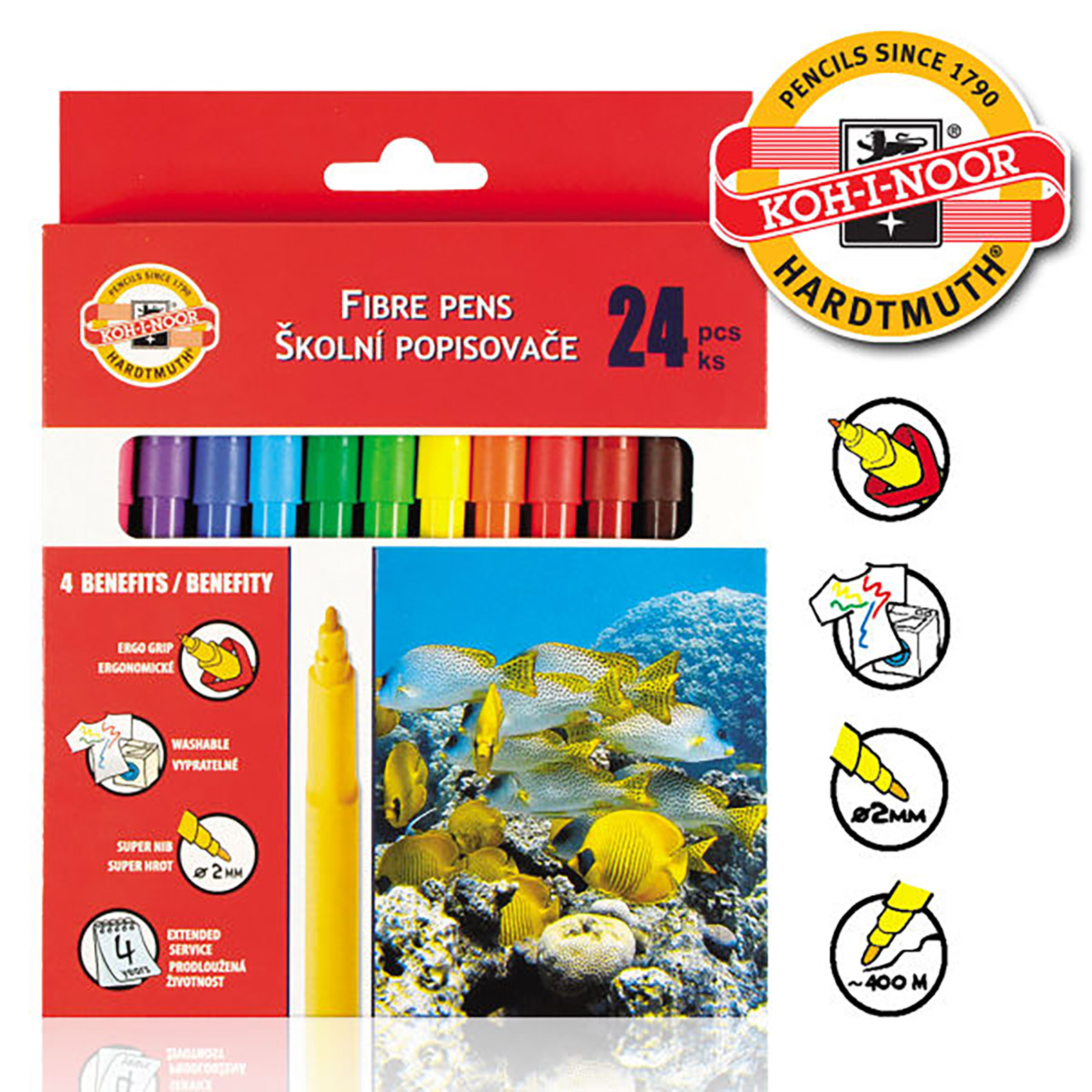 FLOMASTER 1/24 771002BD05KS - KOH-I-NOOR | Školski pribor | NBK