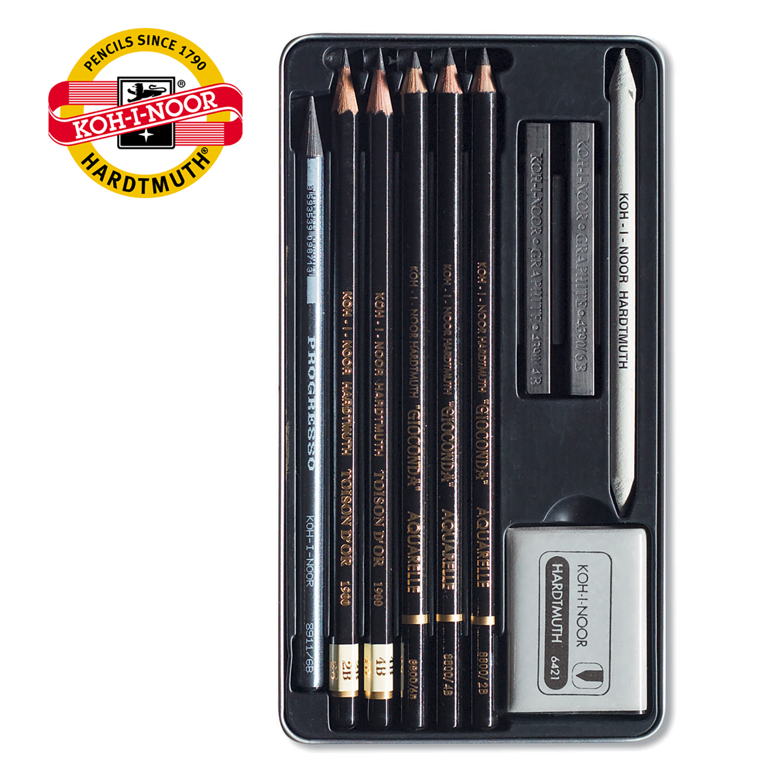 SET UMETNIČKI ZA SKICIRANJE GIOCONDA 8893 - KOH-I-NOOR | Slikarski pribor - slika 2 | NBK