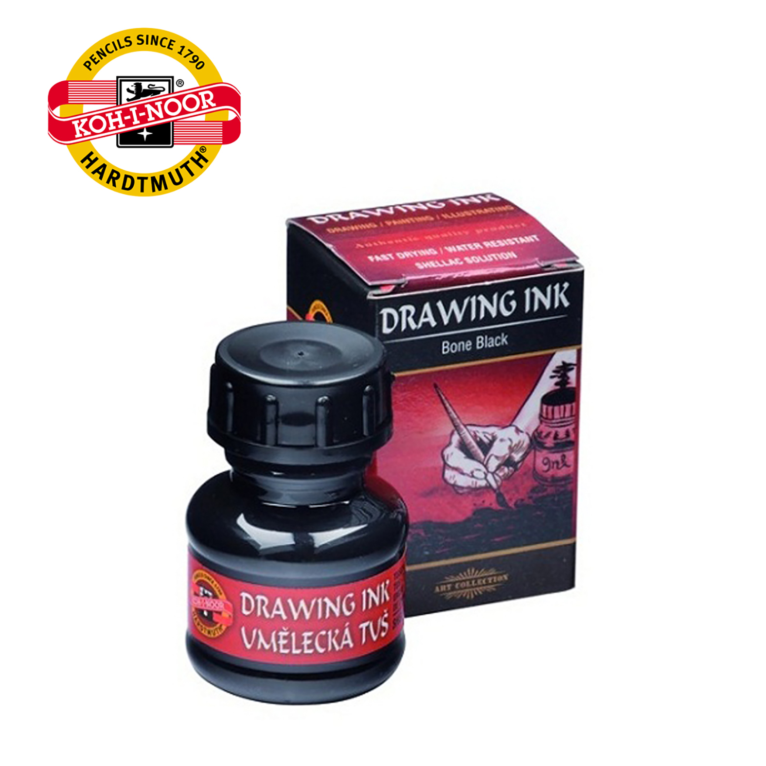 TUŠ CRNI UMETNIČKI 2700 - KOH-I-NOOR | Slikarski pribor | NBK