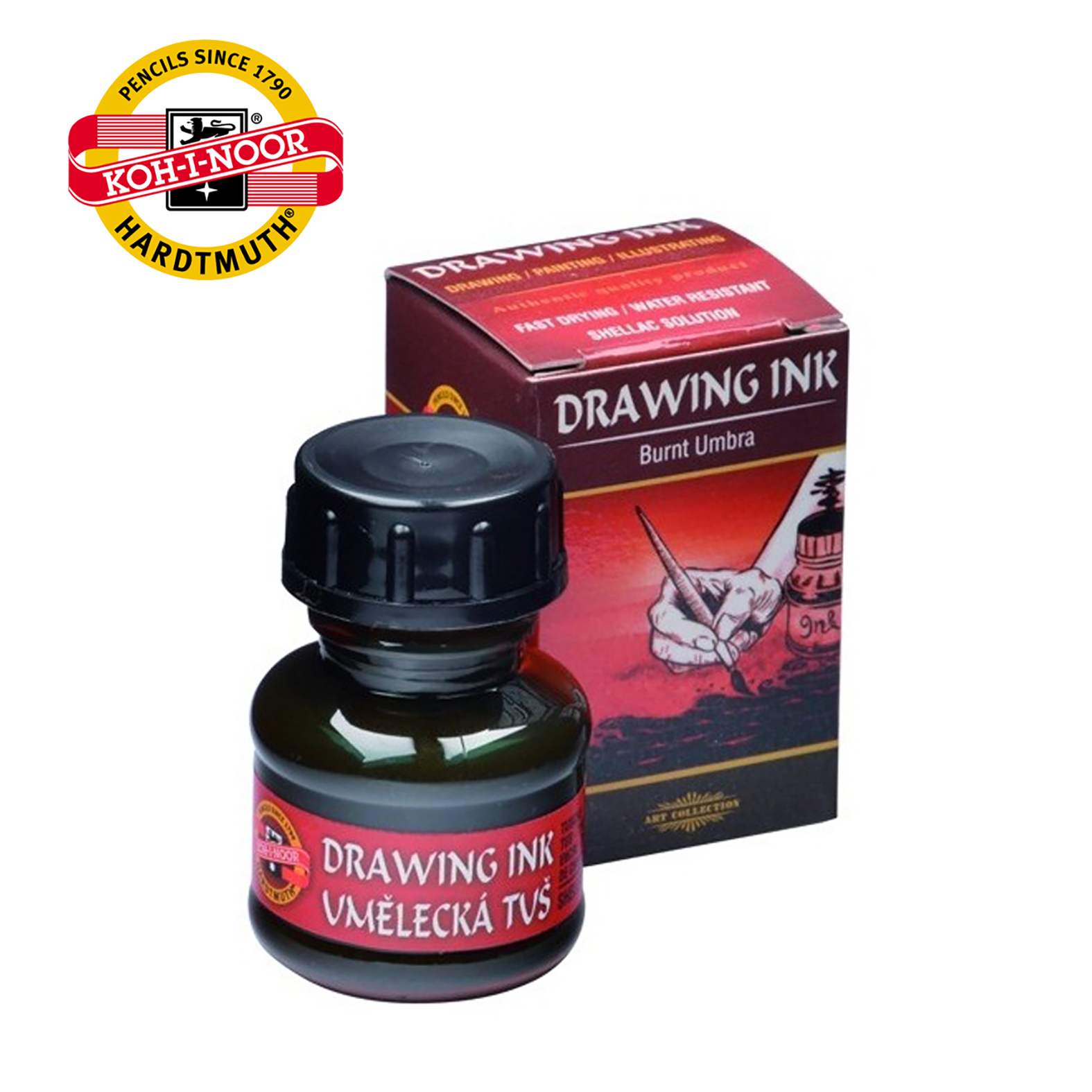 TUŠ PALJENO SENO UMETNIČKI 2600 - KOH-I-NOOR | Slikarski pribor | NBK