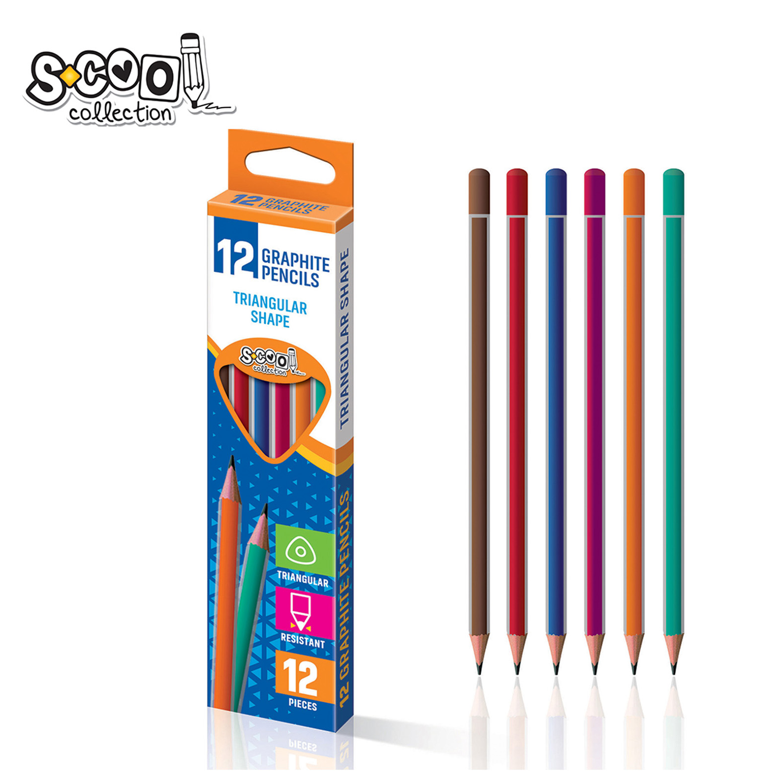 GRAFITNA OLOVKA 1/12 SC006 - S-COOL | Pisaći pribor | NBK