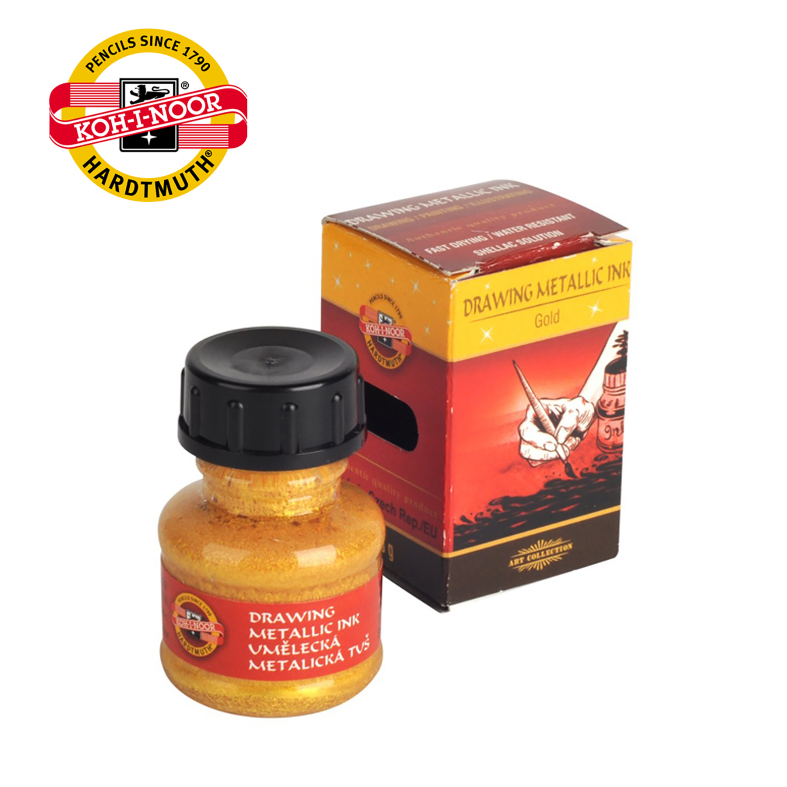 TUŠ ZLATNI METALLIC UMETNIČKI 2830 141783 - KOH-I-NOOR | Slikarski pribor | NBK