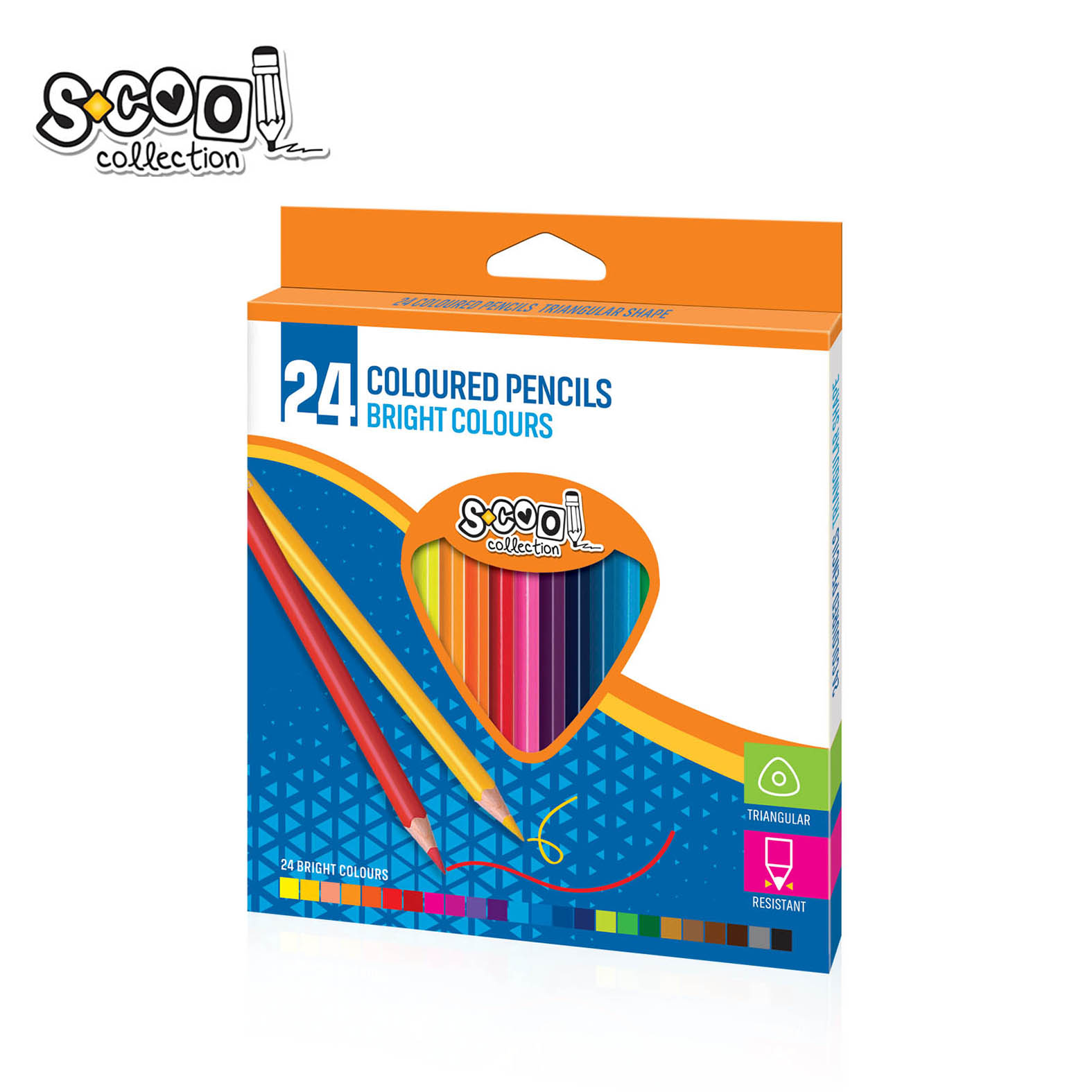 DRVENE BOJE 1/24 /12 SC176 - S-COOL | Školski pribor | NBK