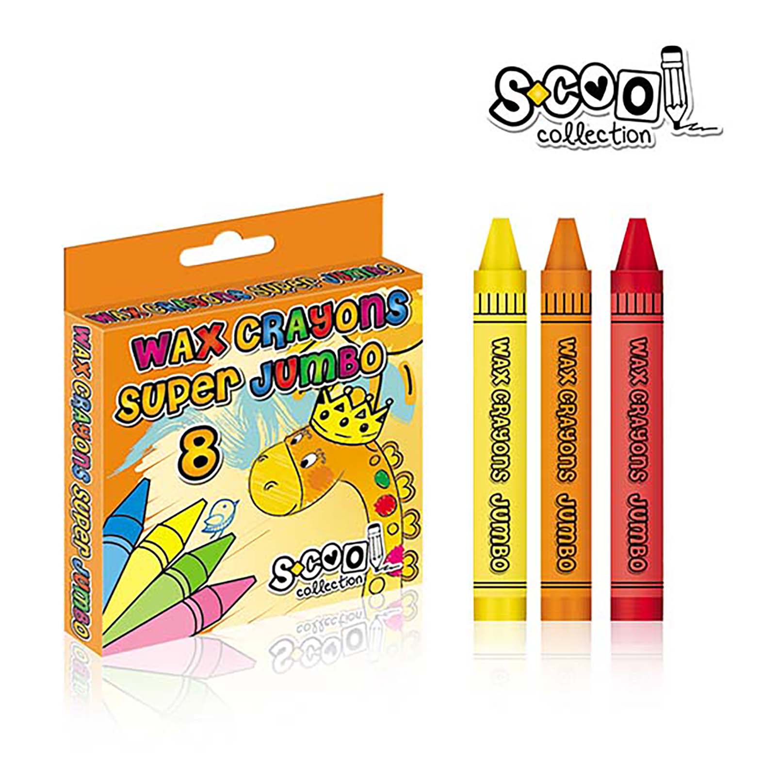 VOŠTANE BOJE JUMBO 1/8 SC183 - S-COOL | Školski pribor | NBK