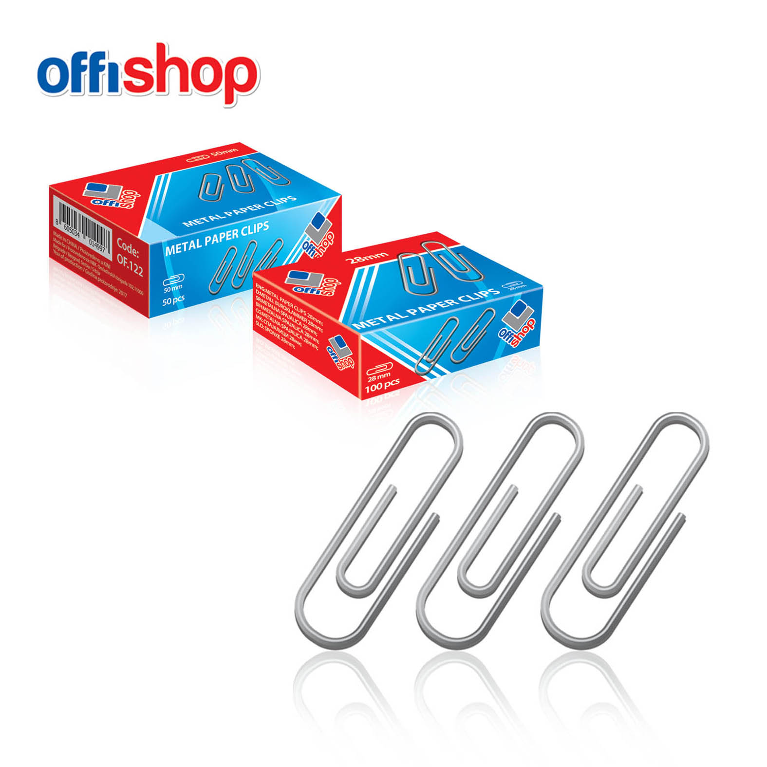 SPAJALICA 28MM 1/100 OF002 - OFFISHOP | Kancelarijski materijal | NBK