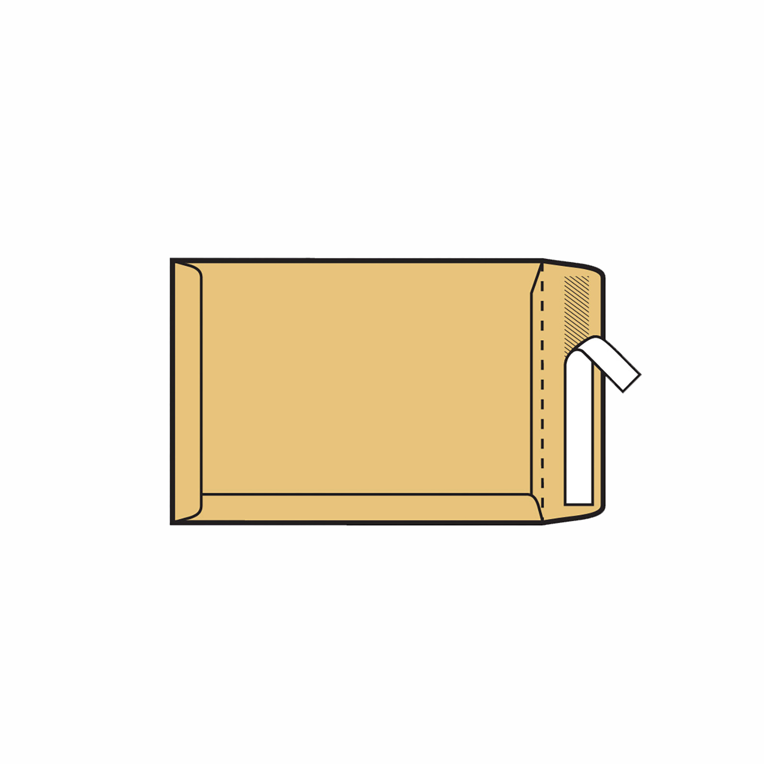 VREĆICA C4 AD STRIP 229X324 NATRON 1/250 - GPV | Kancelarijski materijal | NBK