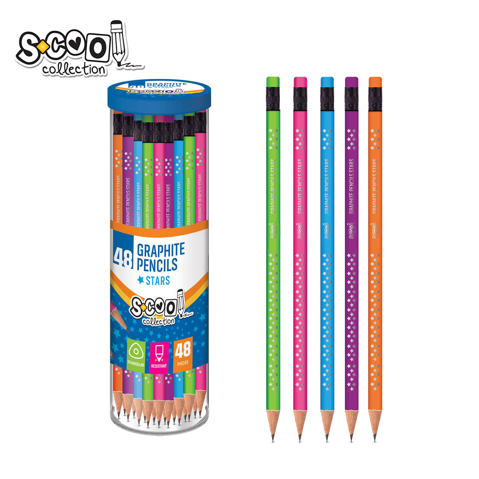 GRAFITNA OLOVKA 1/48 STARS SC324 - S-COOL | Pisaći pribor | NBK