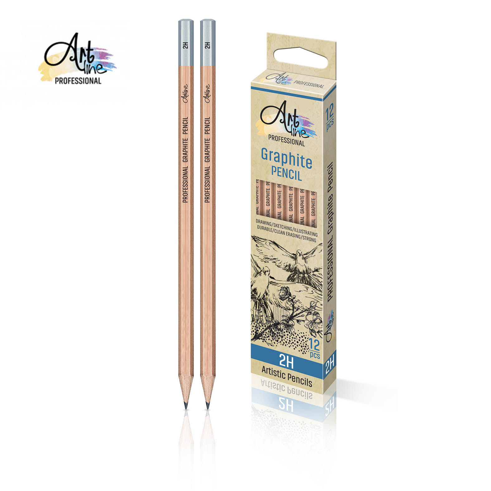 GRAFITNA OLOVKA ART LINE 2H 1/12 ART003 - ARTLINE | Pisaći pribor | NBK