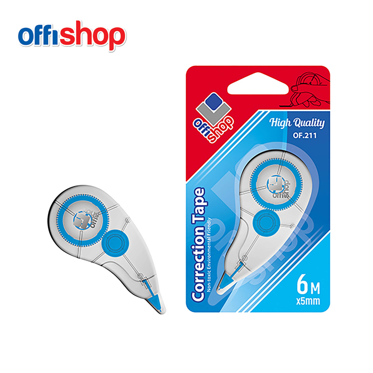 KOREKTOR TRAKA 5.0MMX6M OF211 - OFFISHOP | Kancelarijski materijal | NBK