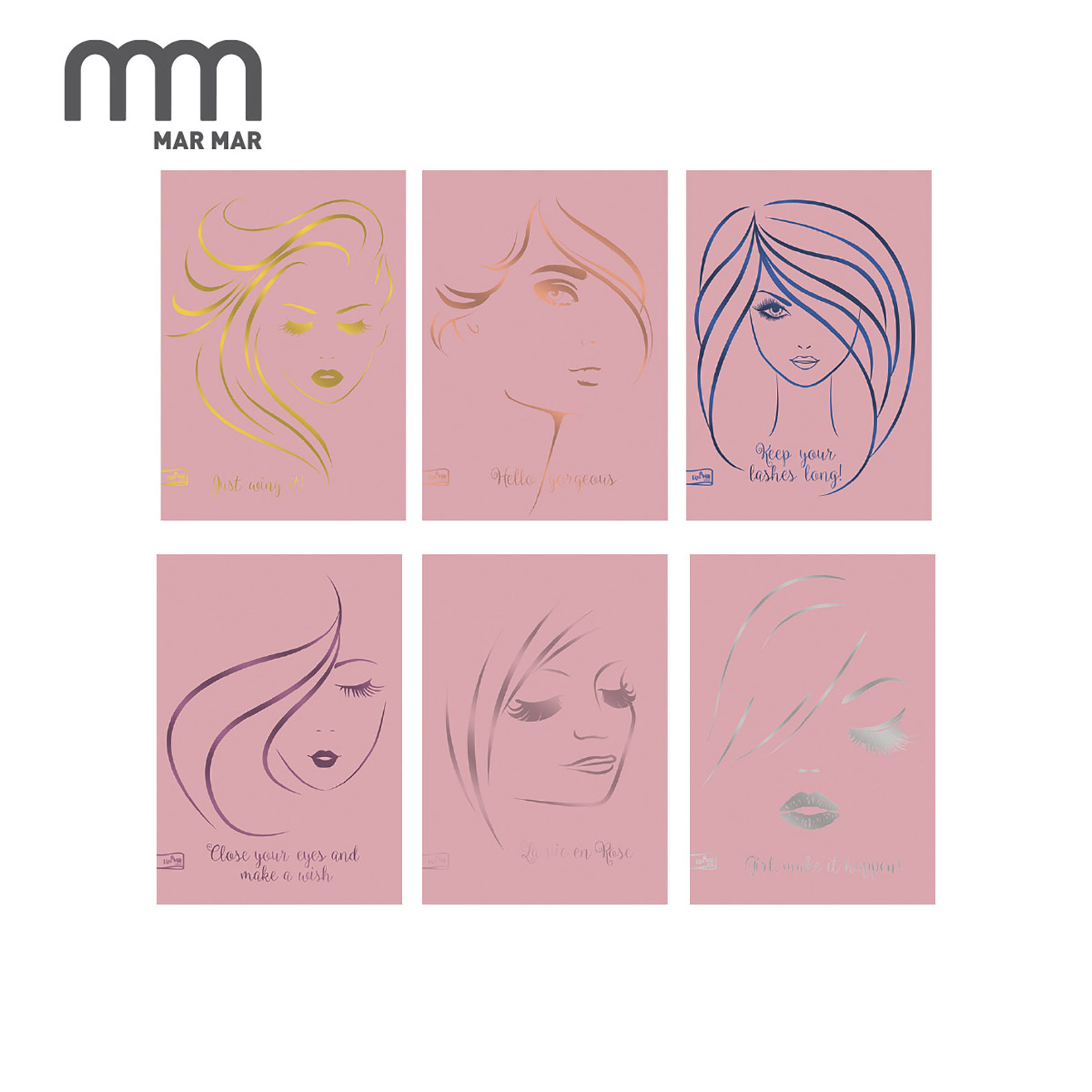 LIPA MILL SVESKA A4 SK GOLD ROSE 40L - MAR MAR | Školski pribor | NBK