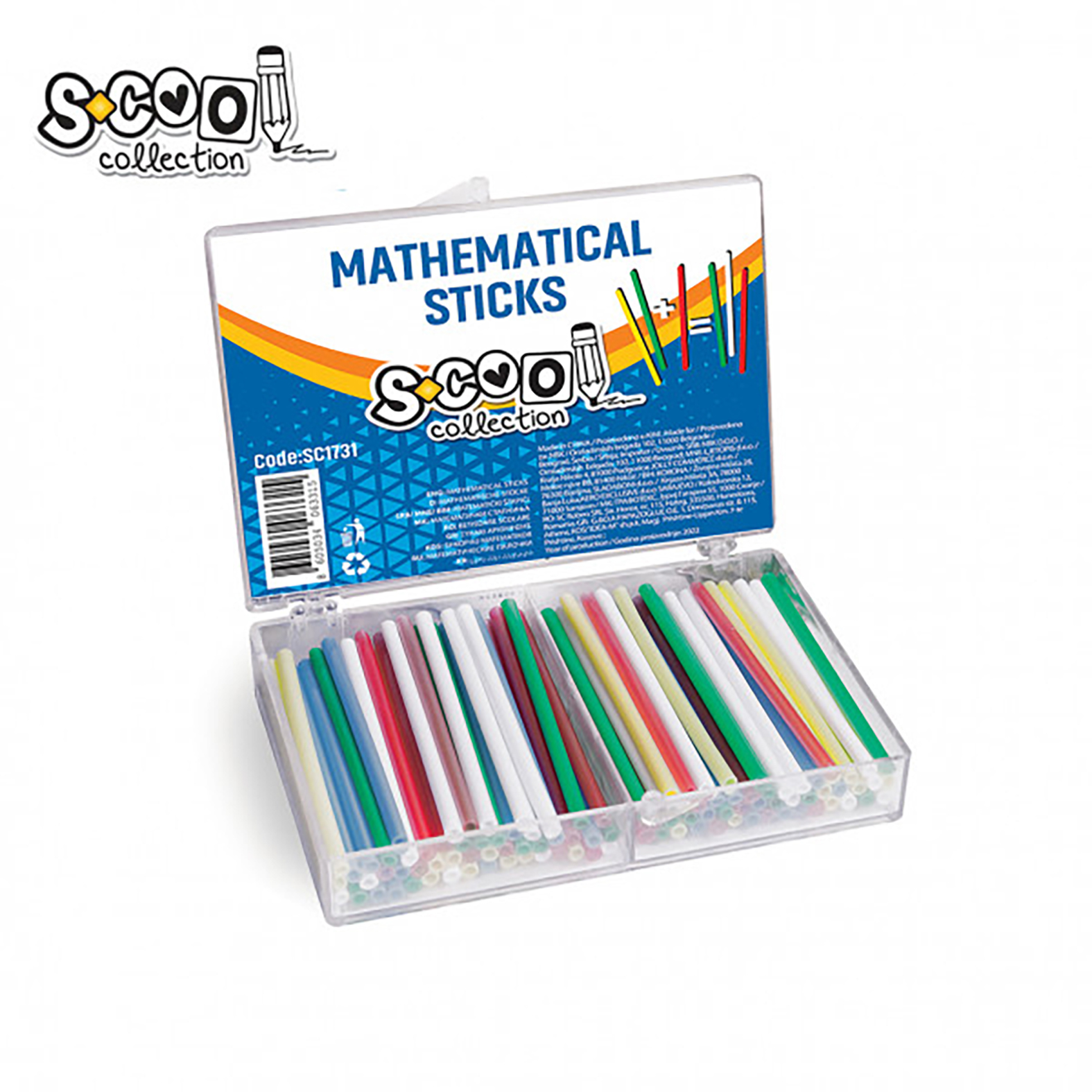 MATEMATIČKI ŠTAPIĆI SC1731 - S-COOL | Školski pribor | NBK