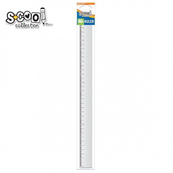 LENJIR 40CM SC1725 - S-COOL | Školski pribor | NBK