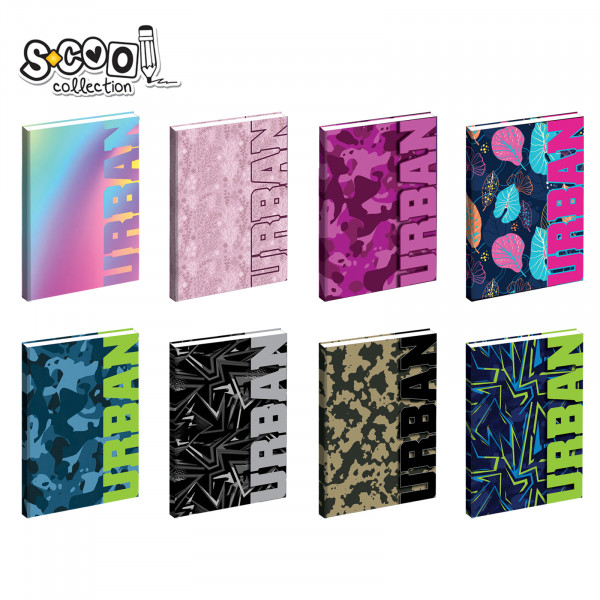 SVESKA TP PREMIUM A5 80L DIKTO URBAN COLLECTION 2022 SC1798** - S-COOL | Školski pribor | NBK