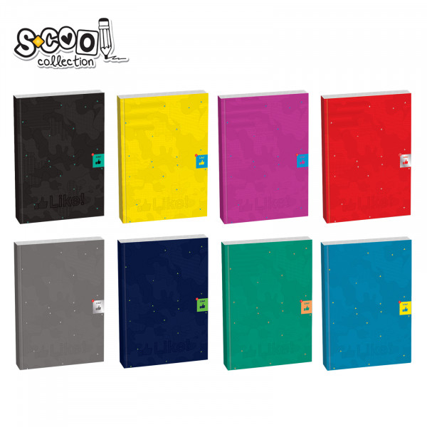 SVESKA PREMIUM A4 DIKTO 80L LIKE SC1804 - S-COOL | Školski pribor | NBK