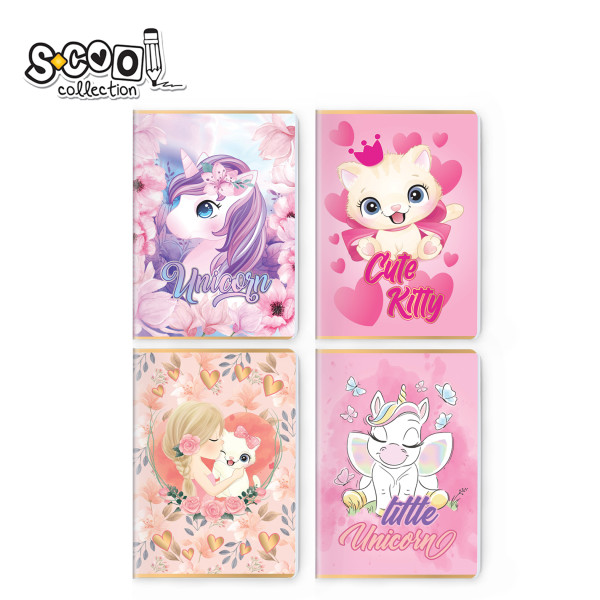 SVESKA PREMIUM A5 SK 52L GIRL'S COLLECTION SC2348 - S-COOL | Školski pribor | NBK