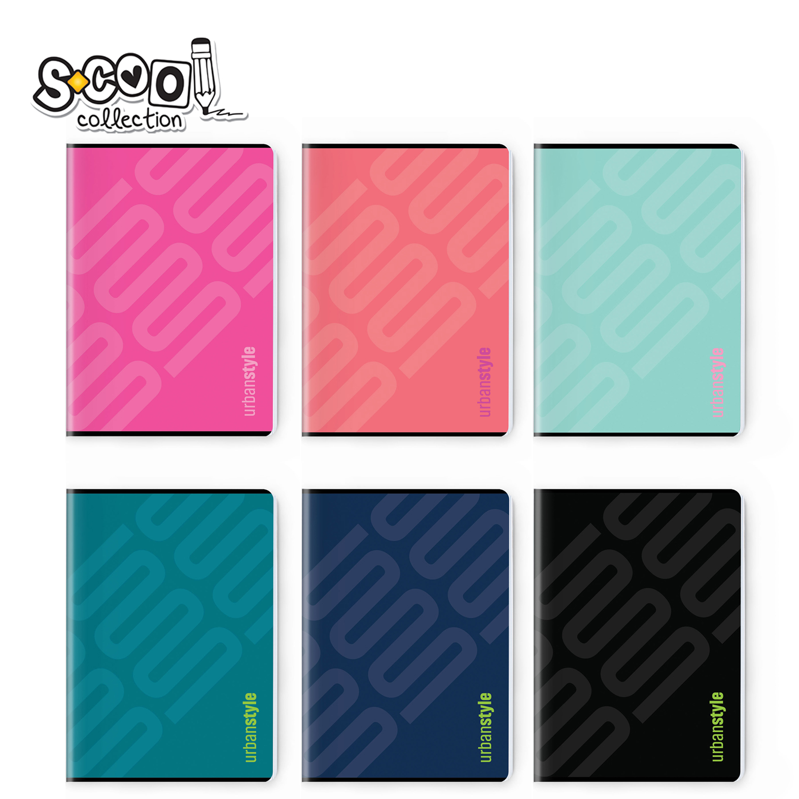 SVESKA PREMIUM A5 SK 60L URBAN STYLE SC2369 - S-COOL | Školski pribor | NBK