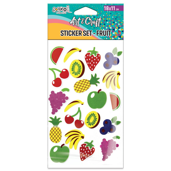KRAFT UKRASNI STIKER 3D VOCE SC2605 - S-COOL | Party, kraft, kreativni i dekorativni program | NBK