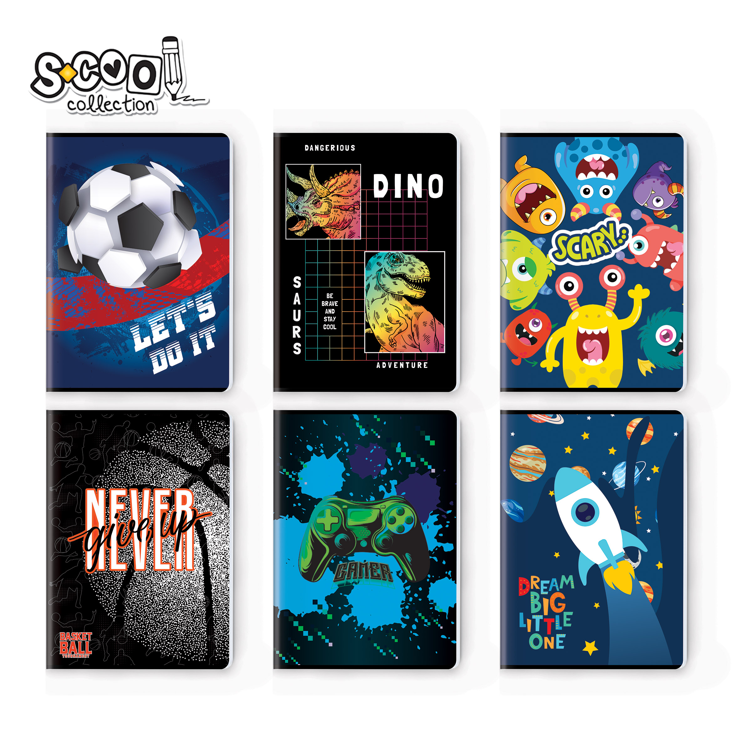 SVESKA PREMIUM A5 SK 52L BOY'S COLLECTION SC2778 - S-COOL | Školski pribor | NBK