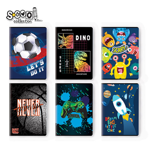 SVESKA PREMIUM A5 DIKTO 52L BOY'S COLLECTION SC2779 - S-COOL | Školski pribor | NBK