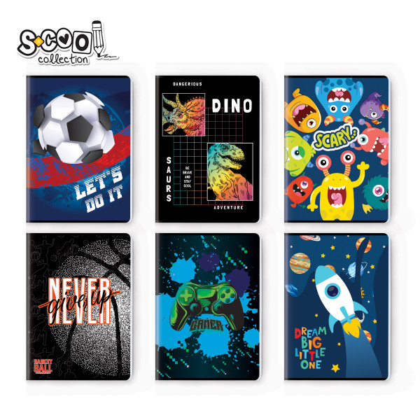 SVESKA PREMIUM A4 DIKTO 52L BOY'S COLLECTION SC2782 - S-COOL | Školski pribor | NBK