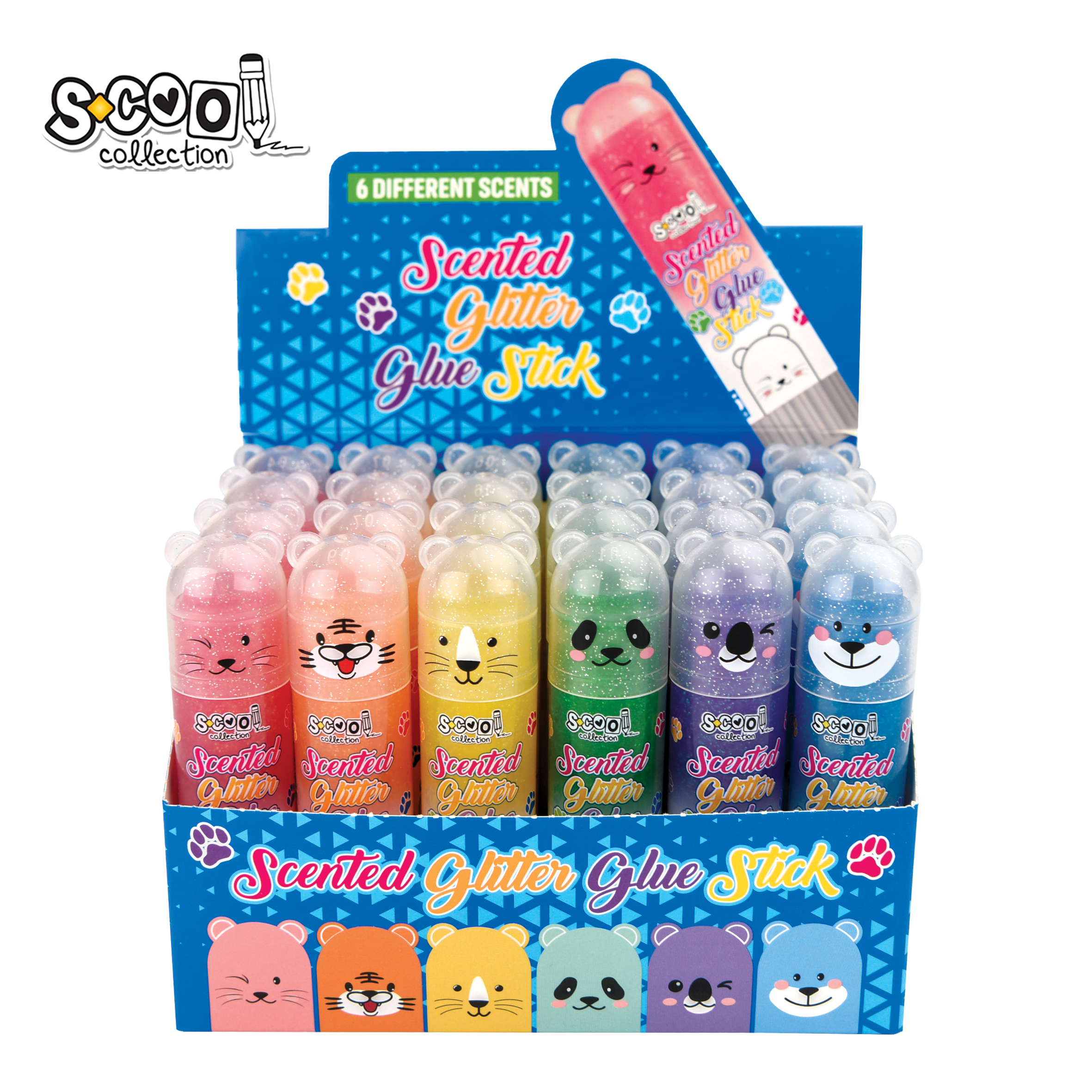 LEPAK U STIKU 15GR GLITTER MIRISNI 1/24 SC2320 - S-COOL | Školski pribor | NBK