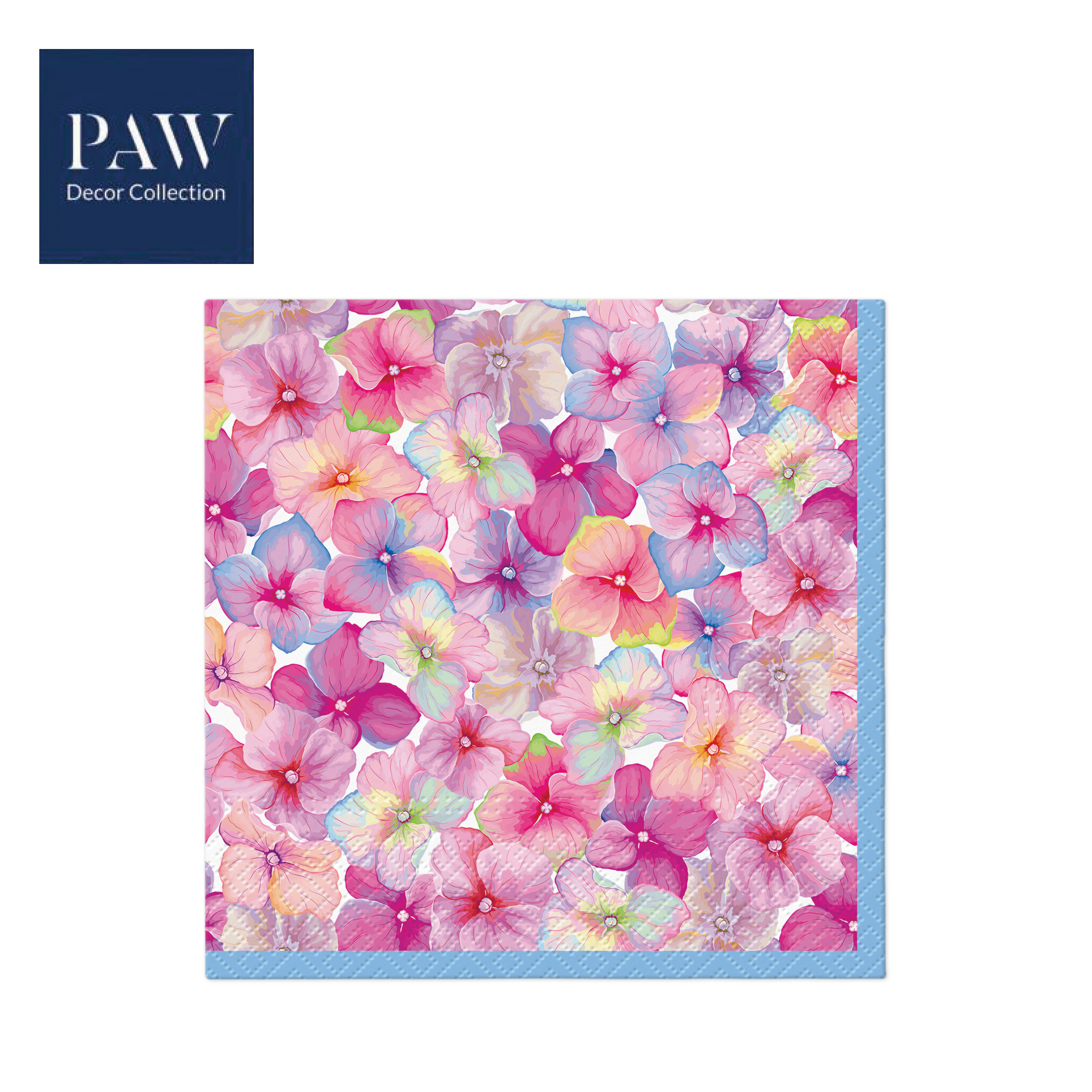 SALVETE PAW LUX  FLOWER EXPLOSION 33X33 1/20 PAKOVANJE 1/12 - PAW SP | Party, kraft, kreativni i dekorativni program | NBK