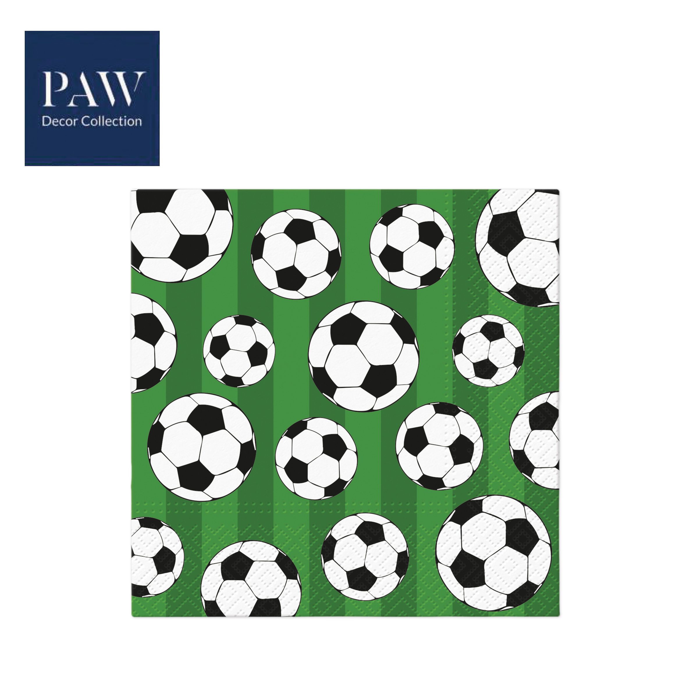 SALVETE PAW LUX SOCCER BALL 33X33 1/20 PAKOVANJE 1/12 - PAW SP | Party, kraft, kreativni i dekorativni program | NBK