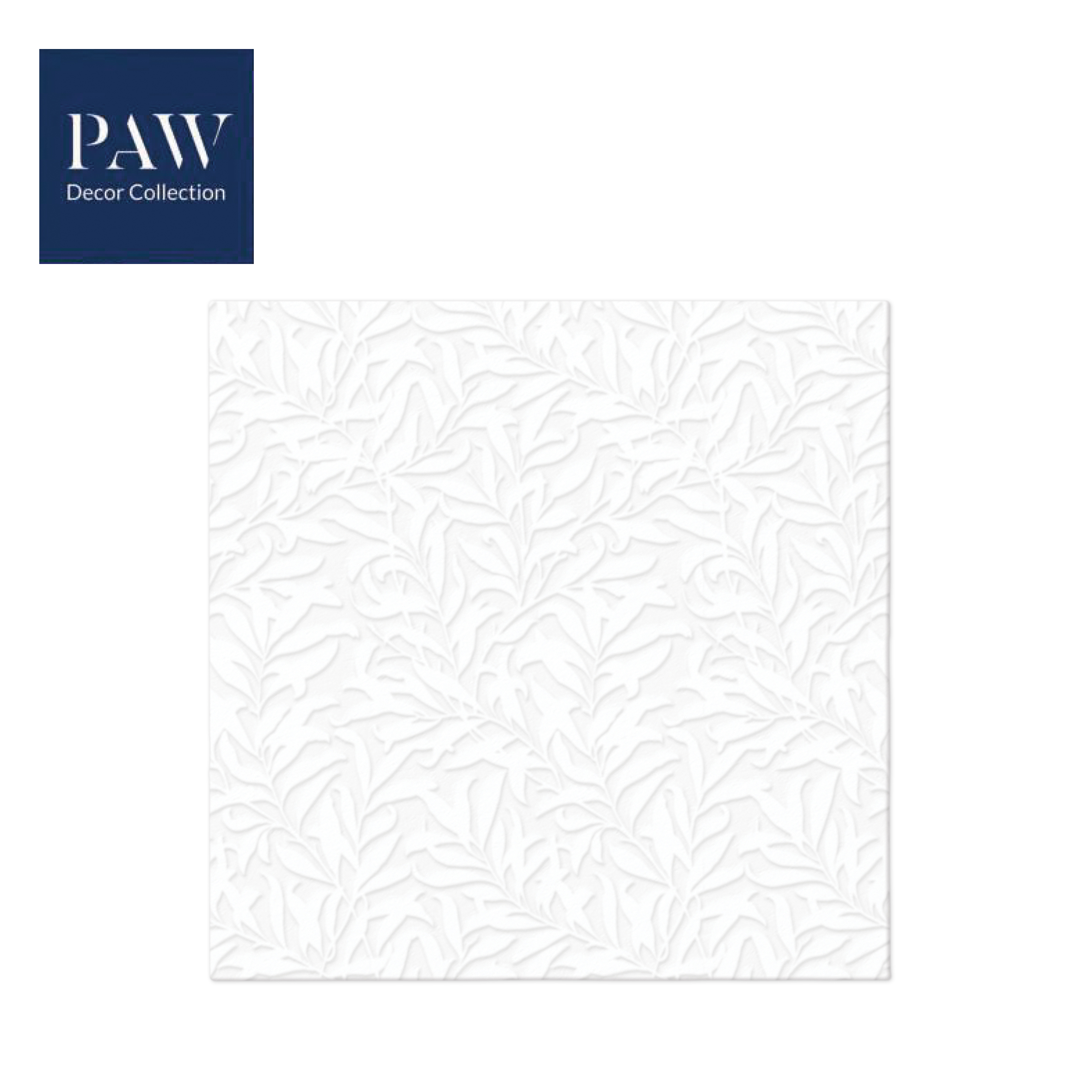 SALVETE PAW LUX INSPIRATION FLORAL WHITE 33X33 1/20 PAKOVANJE 1/12 - PAW SP | Party, kraft, kreativni i dekorativni program | NBK