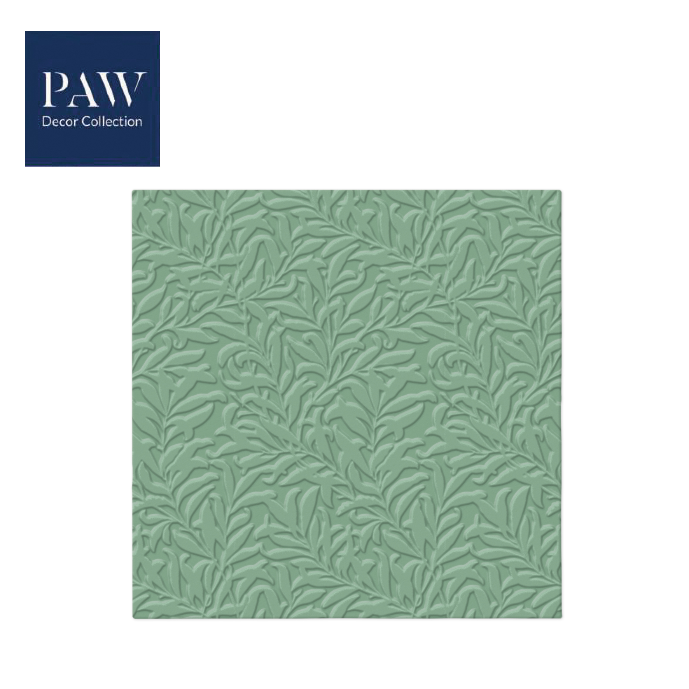 SALVETE PAW LUX  INSPIRATION FLORAL LIGHT GREEN 33X33 1/20 PAKOVANJE 1/12 - PAW SP | Party, kraft, kreativni i dekorativni program | NBK
